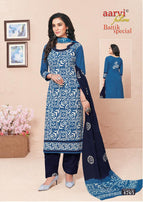 Aarvi Batik Special Vol-12 Printed Cotton Dress Material Catalog Collection