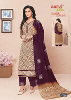 Aarvi Batik Special Vol-12 Printed Cotton Dress Material Catalog Collection