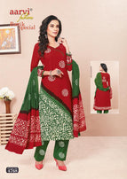 Aarvi Batik Special Vol-12 Printed Cotton Dress Material Catalog Collection