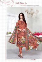 Apna Cotton Razia Sultan Vol-21 Karachi Cotton Dress Material Catalog Collection