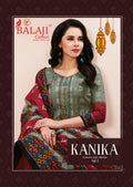Balaji Kanika Vol-1 Exclusive Work Collection Dress Material Catalog