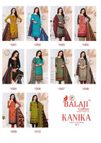 Balaji Kanika Vol-1 Exclusive Work Collection Dress Material Catalog