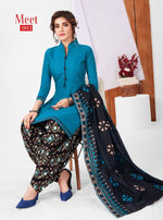 Navkar Meet Patiyala Special Cotton Dress Material Catalog Collection