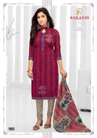 Rajlaxmi Maayra Vol-1 Printed Cotton Dress Material Catalog Collection