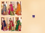 Shangrila Kornad Silk Handloom Meena Work Festive Silk Saree Catalog Collection