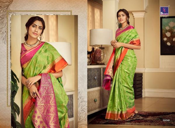 Shangrila Sunaina Silk-2 Weaving Soft Rich Look Saree Catalog Collection