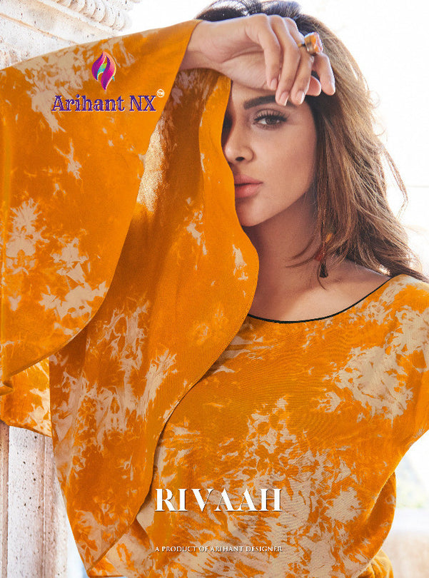 Arihant Nx Rivaah Rayon Fancy Kurti Catalog Collection