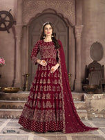 Aanata Vol-99 Georgette Semi Stitched Designer Salwar Kameez Catalog