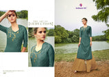 Arihant Nx Glorious Maslin Silk Kurti With Plazzo Catalog Collection