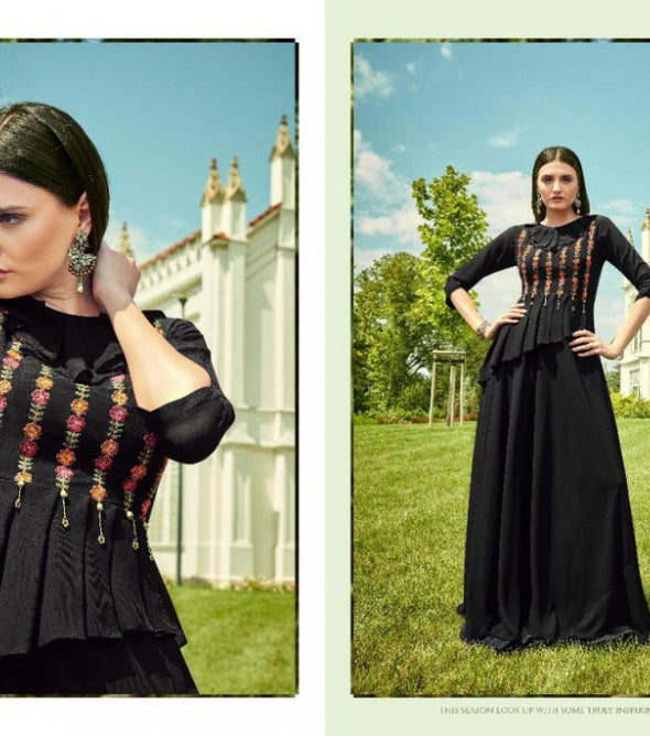 Arihant Nx Glam Up Vol-2 Long Gown Type Party Wear Kurti Catalog