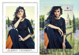 Arihant Zoella Cotton Silk Kurti With Pant Catalog Collection