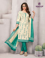 Deeptex Miss India Vol-58 Printed Cotton Casual Running Wear Dress Material Catalog