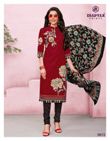 Deeptex Miss India Vol-58 Printed Cotton Casual Running Wear Dress Material Catalog