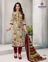 Deeptex Miss India Vol-58 Printed Cotton Casual Running Wear Dress Material Catalog