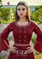 Arihant Fiza Hit Gown Series Designer Kurti Catalog Collection