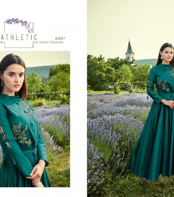 Arihant Fiza Hit Gown Series Designer Kurti Catalog Collection