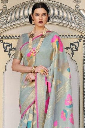 Rajtex Krayon Linen Saree Catalog Collection