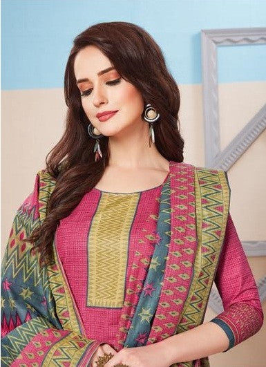 JK Heena Special Edition Vol-1 Printed Cotton Unstich Dress Material Catalog