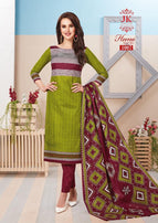 JK Heena Special Edition Vol-1 Printed Cotton Unstich Dress Material Catalog