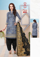 JK Heena Special Edition Vol-1 Printed Cotton Unstich Dress Material Catalog