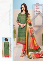 JK Heena Special Edition Vol-1 Printed Cotton Unstich Dress Material Catalog