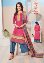JK Heena Special Edition Vol-1 Printed Cotton Unstich Dress Material Catalog