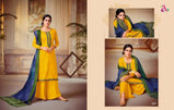 Angroop Plus Iznik Pure Jam Silk Cotton Dress Material Catalog Collection