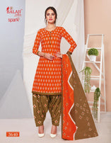 Balaji Spark Vol-14 Printed Cotton Dress Material Catalog Collection