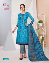 Balaji Spark Vol-14 Printed Cotton Dress Material Catalog Collection