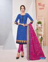 Balaji Spark Vol-14 Printed Cotton Dress Material Catalog Collection