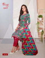 Balaji Spark Vol-14 Printed Cotton Dress Material Catalog Collection