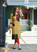 Sawam Honey Vol-16 Rayon Kurti Catalog Collection