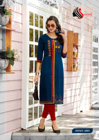 Sawam Honey Vol-16 Rayon Kurti Catalog Collection