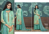 Kessi Kalarang Eliza Jam Digital Ari Work With Sarvoski Work Dress Material