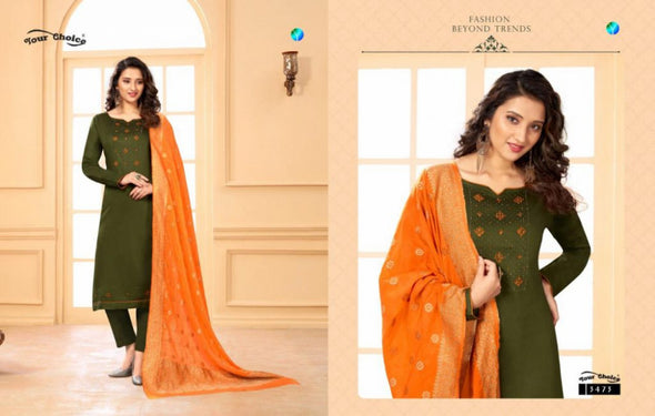 Your Choice Bollywood Straight Salwar Kameez Catalog Collection