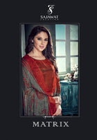 Sajawat Creation Matrix Straight Dress Material Catalog Collection
