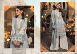 Kaara Suits Mariya B Lawn 2020 Silver Pakistani Style Dress Material Catalog