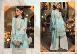 Kaara Suits Mariya B Lawn 2020 Silver Pakistani Style Dress Material Catalog