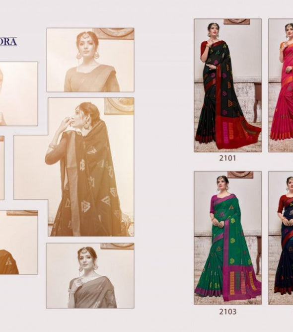 Vellora Kaveri Silk Vol-11 Banarasi Silk Saree Catalog Collection