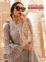 Shree Fabs Mariya B Lawn Spring Summer-20 Vol-2 Pakistani Style Dress Material Catalog