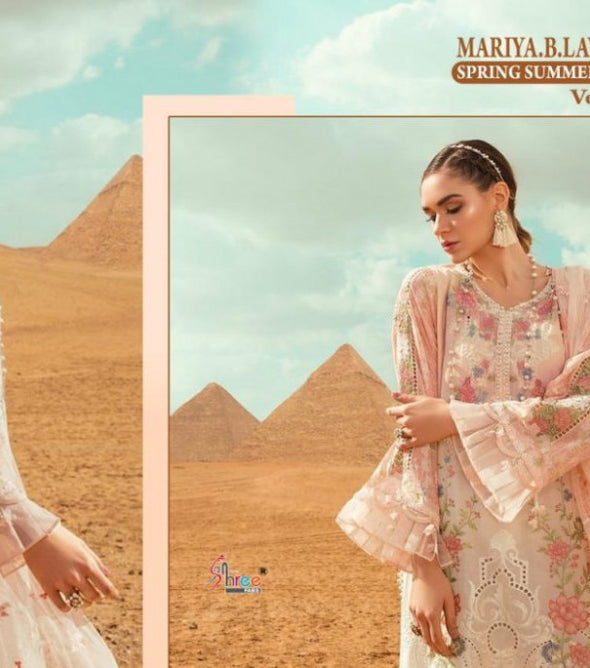 Shree Fabs Mariya B Lawn Spring Summer-20 Vol-2 Pakistani Style Dress Material Catalog