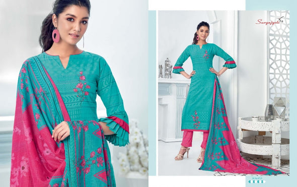 Suryajyoti Trendy Cotton Vol-47 Printed Cotton Dress Material Catalog