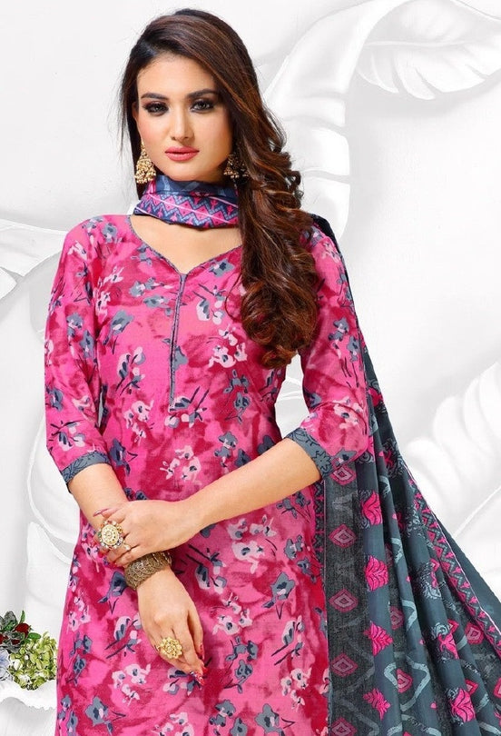 Pushti Cotton Silsila Printed Cotton Dress Material Catalog