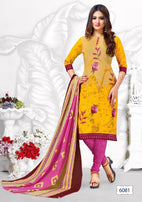 Pushti Cotton Silsila Printed Cotton Dress Material Catalog