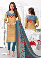 Pushti Cotton Silsila Printed Cotton Dress Material Catalog