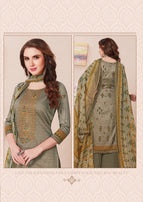 Floreon Nurja Heavy Jam Satin With Embroidery Work Salwar Suits Catalog