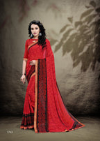 Haytee Saloni Fiber Vol-7 Heavy Rennial Printed Saree Catalog Collection