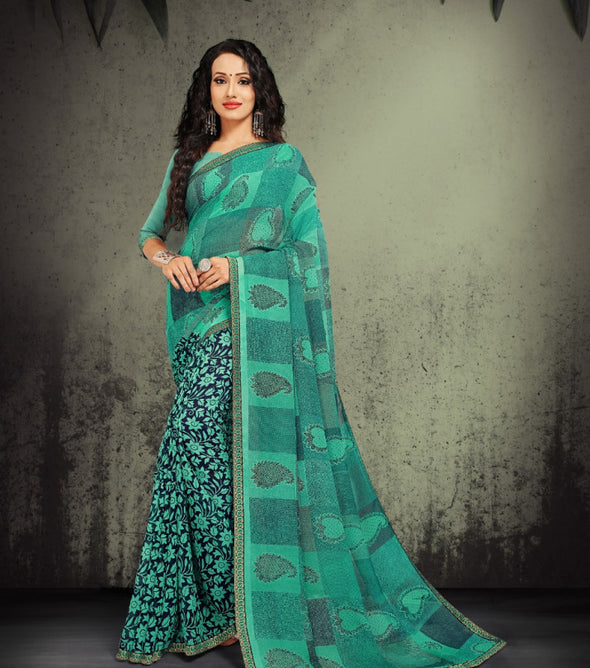 Haytee G Mail Vol-83 Heavy Dani Printed Saree Catalog Collection
