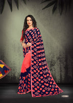 Haytee G Mail Vol-83 Heavy Dani Printed Saree Catalog Collection