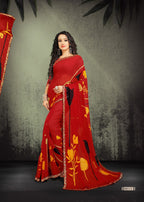 Haytee G Mail Vol-83 Heavy Dani Printed Saree Catalog Collection